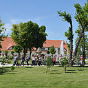 Plac przed Pałacem w Wojanowie